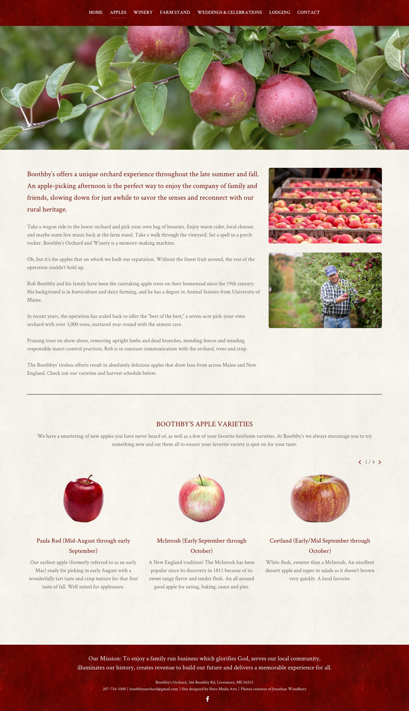 Boothbys Orchard Apples