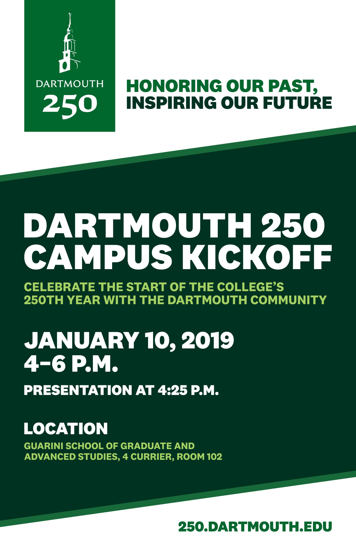Dartmouth 250 Poster