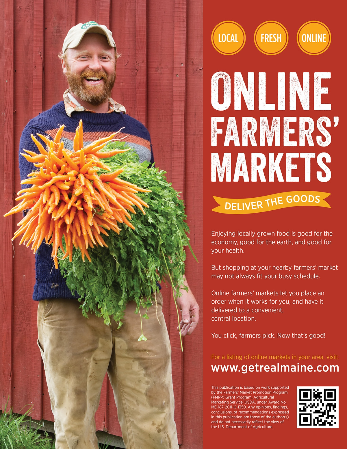 Online Farmers Markets Poster Sw